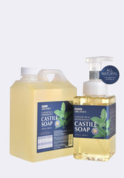 Castile Soap in Castor Oil and Peppermint