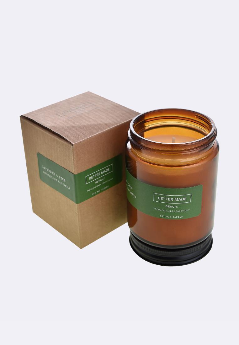 Scented Soy Wax Candle in Lavender and Pine