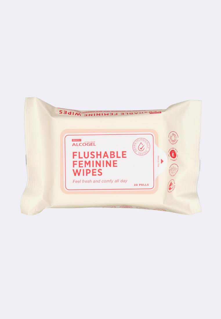 Flushable Feminine Wipes