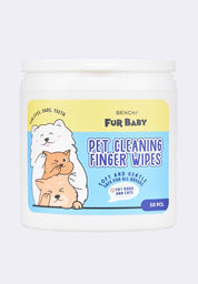 Fur Baby Pet Cleaning Finger Wipes