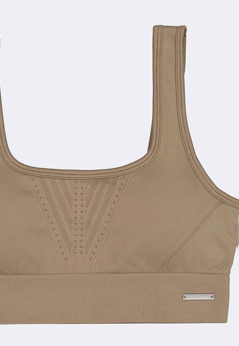 Women's Active Seamless Quick Dry Sports Bra With Removable Pads