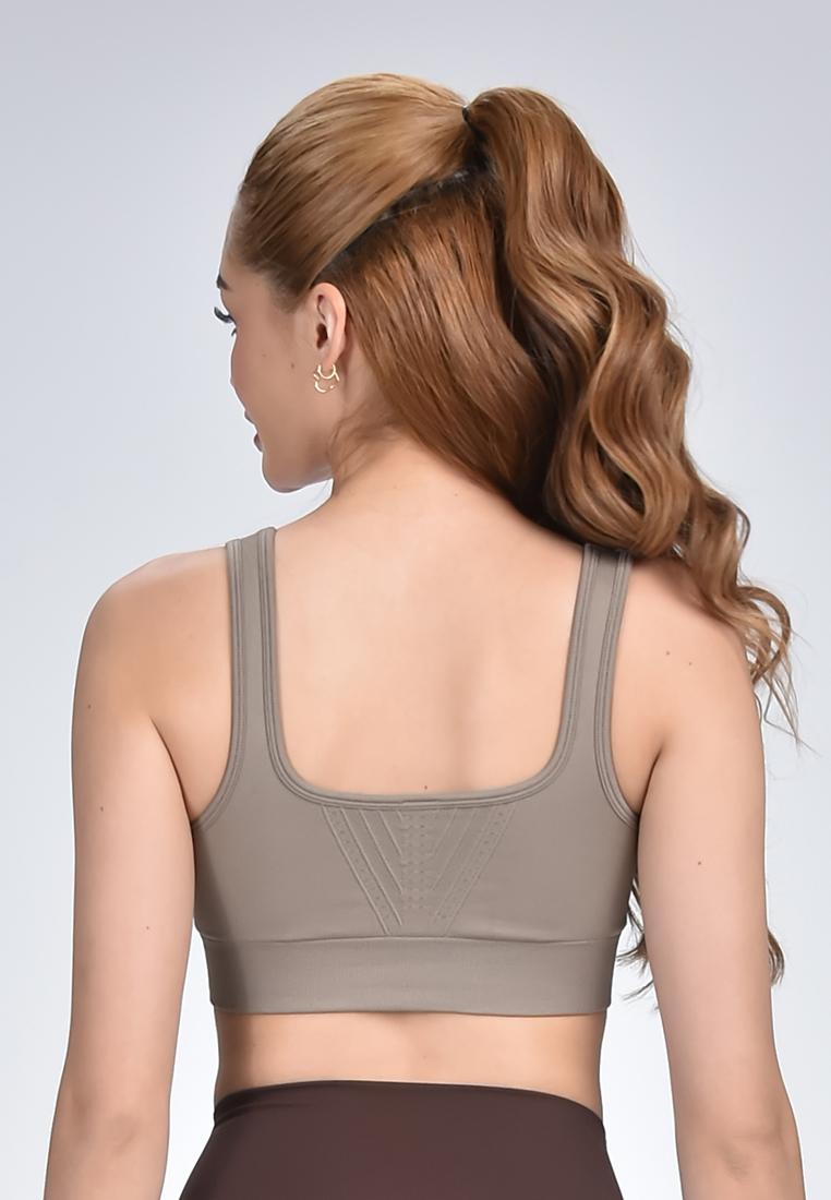 Women's Active Seamless Quick Dry Sports Bra With Removable Pads
