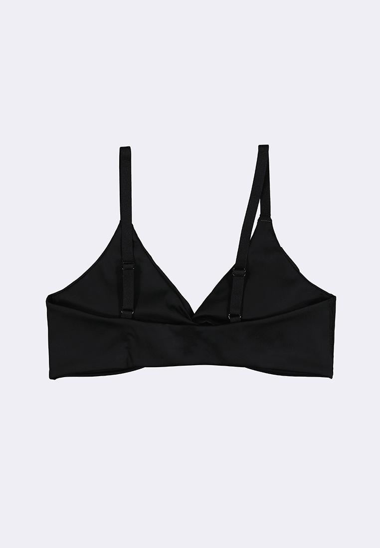 Women's Active Quick Dry Twist Front Yoga Bra With Fixed Pads