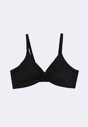 Women's Active Quick Dry Twist Front Yoga Bra With Fixed Pads