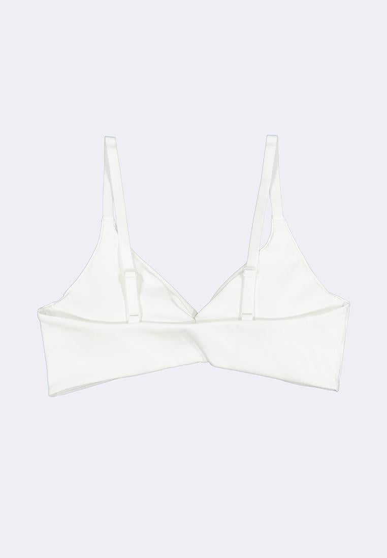 Women's Active Quick Dry Twist Front Yoga Bra With Fixed Pads