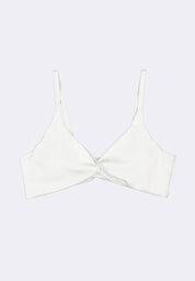 Women's Active Quick Dry Twist Front Yoga Bra With Fixed Pads
