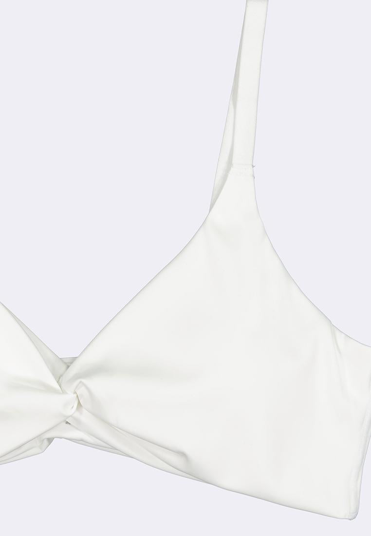 Women's Active Quick Dry Twist Front Yoga Bra With Fixed Pads