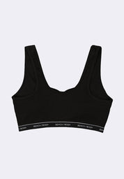 Women's Cotton Rib Lounge Bra