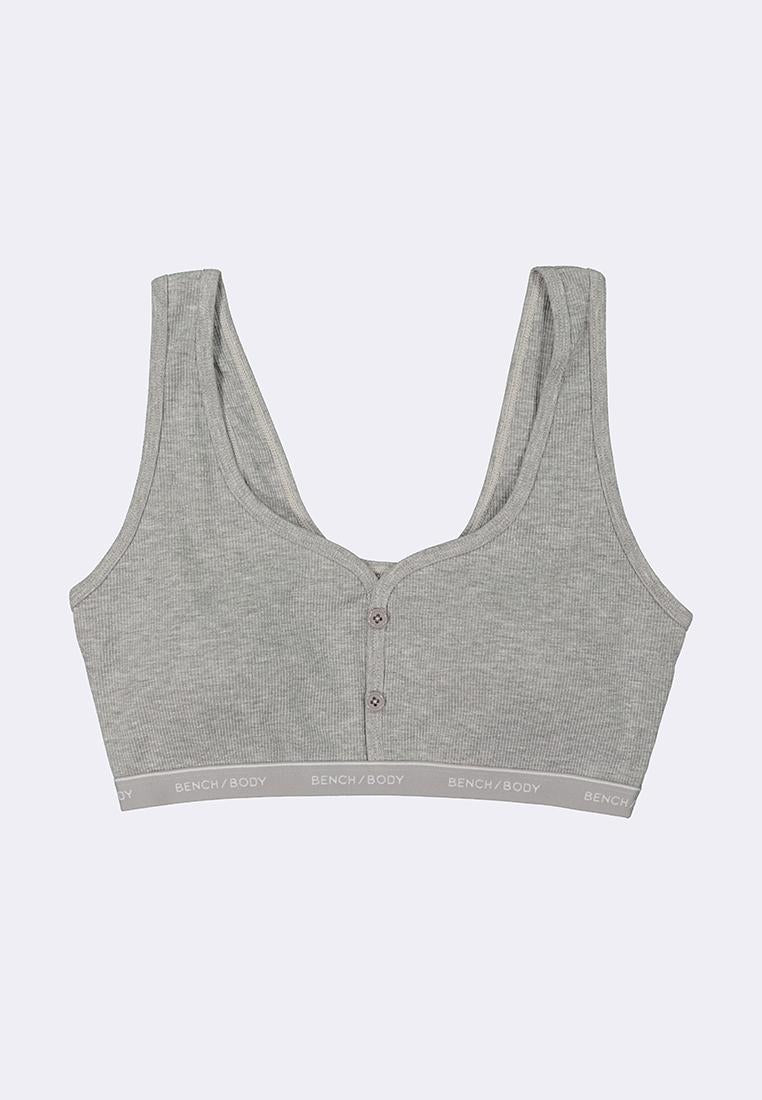 Women's Cotton Rib Lounge Bra