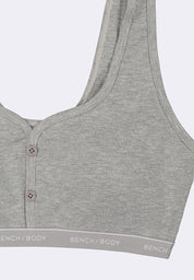 Women's Cotton Rib Lounge Bra