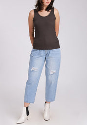 Women's Ribbed Tank Top