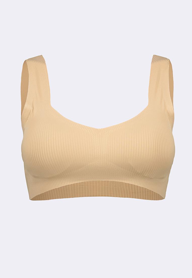 Women's Seamless Ribbed V-Bra