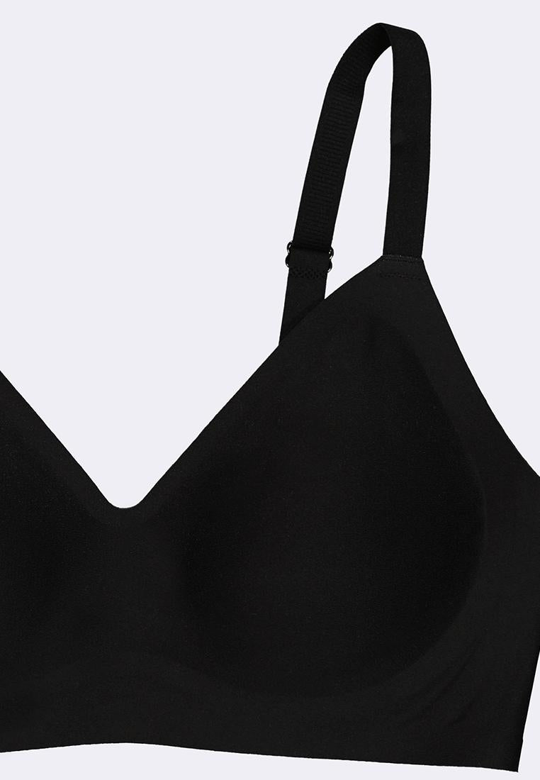 Women's Ultra Stretch Wireless Bra Thick Strap With Pads