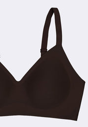 Women's Ultra Stretch Wireless Bra Thick Strap With Pads