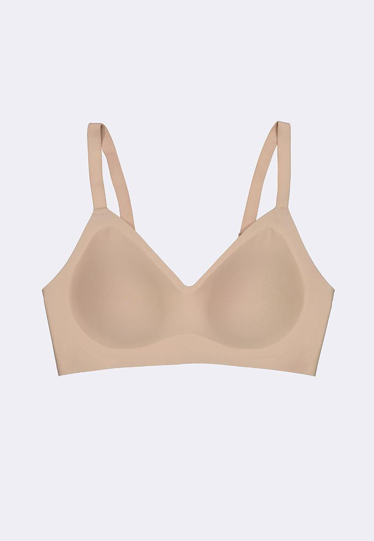 Women's Ultra Stretch Wireless Bra Thick Strap With Pads