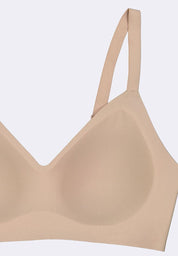 Women's Ultra Stretch Wireless Bra Thick Strap With Pads