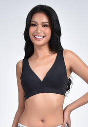 Women's Ultra Stretch Seamless V-Neck Bra
