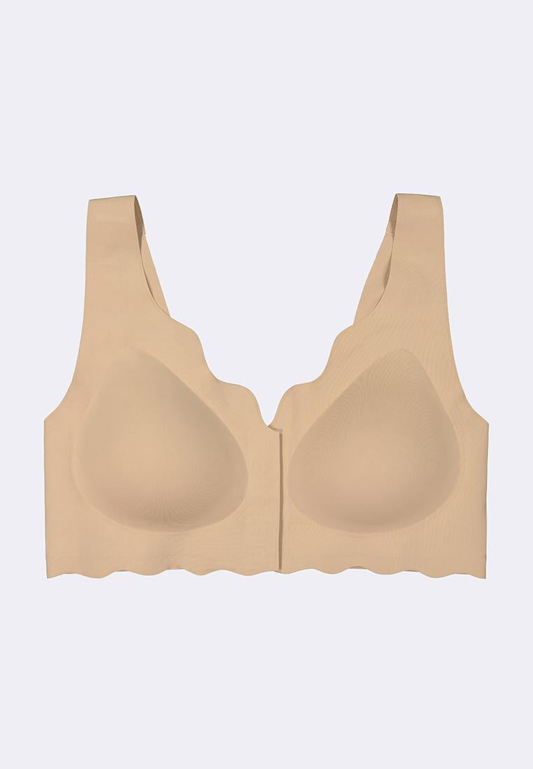 Women's Ultrastretch Front Closure Seamless Full Cap Bra