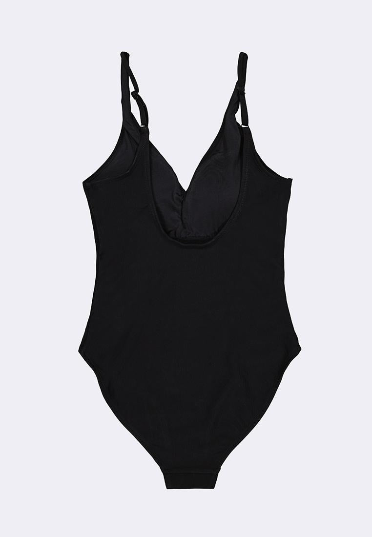 Women's V-Neck One Piece Swimsuit
