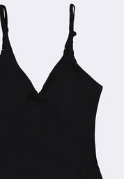 Women's V-Neck One Piece Swimsuit