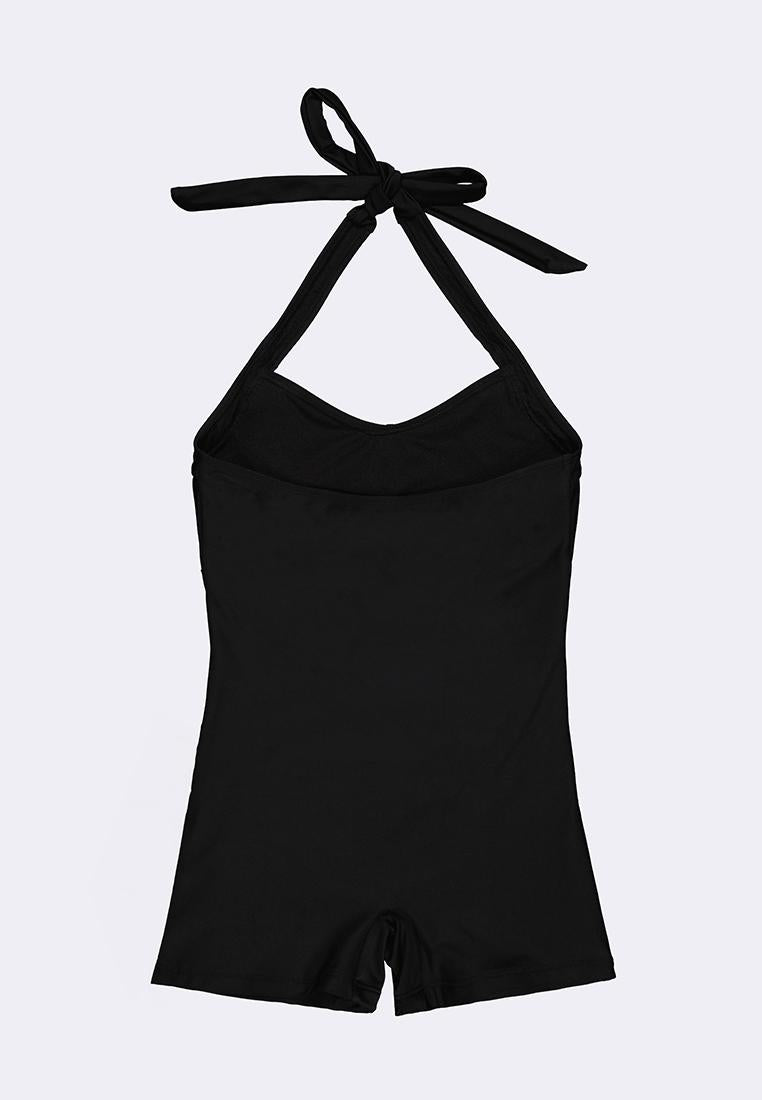 Women's V-Neck One Piece Swimsuit