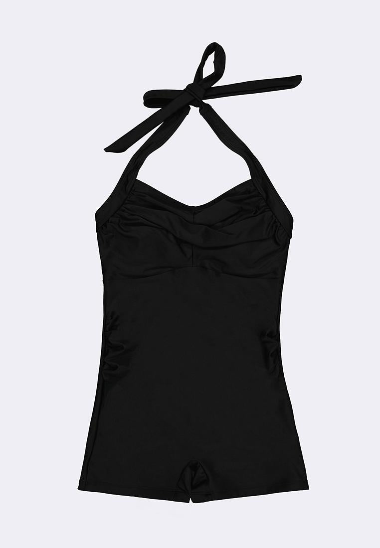 Women's V-Neck One Piece Swimsuit