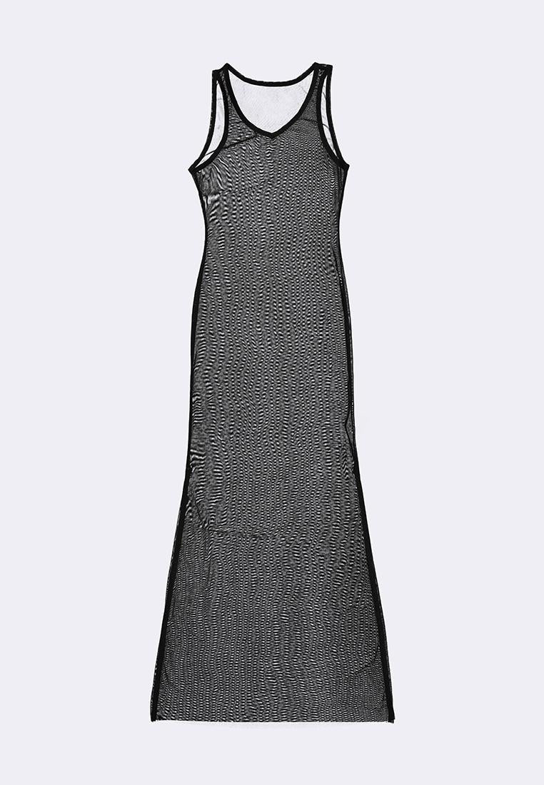 Women's Cover-Up Mesh Dress