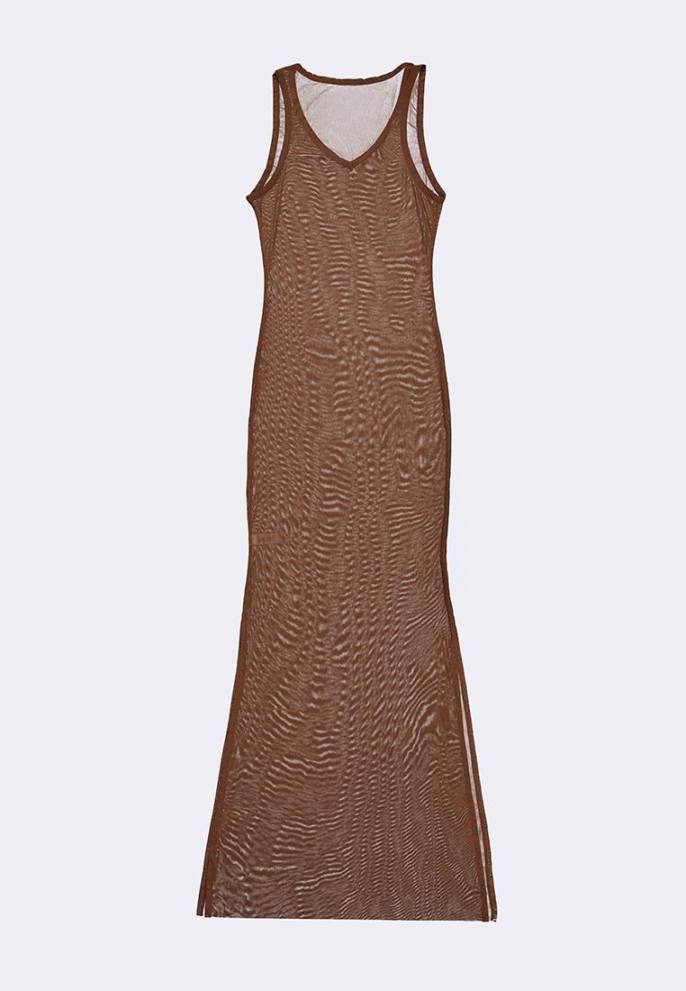Women's Cover-Up Mesh Dress