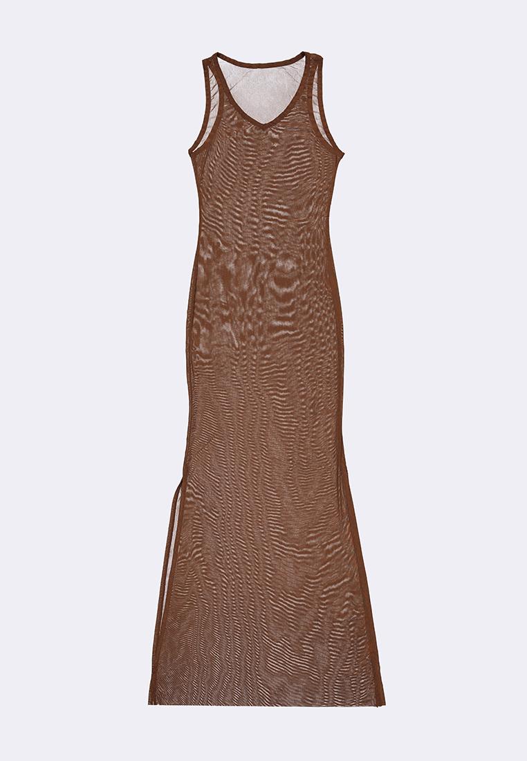 Women's Cover-Up Mesh Dress