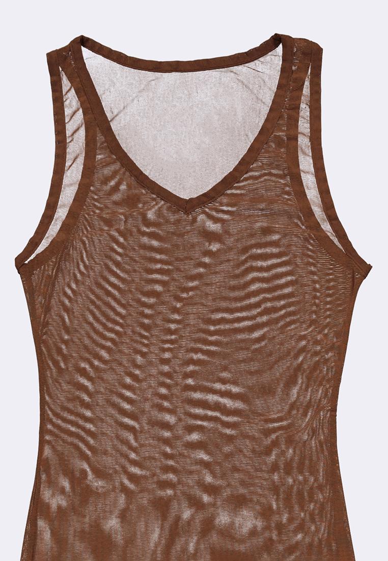 Women's Cover-Up Mesh Dress
