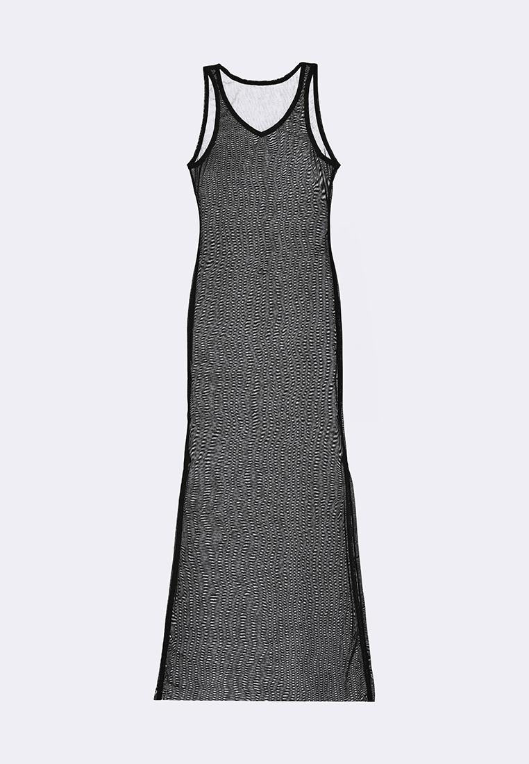 Women's Cover-Up Mesh Dress