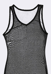 Women's Cover-Up Mesh Dress