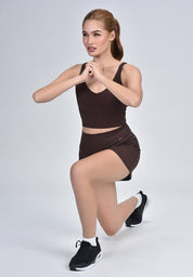 Women's Active Quick Dry Cropped Sports Top