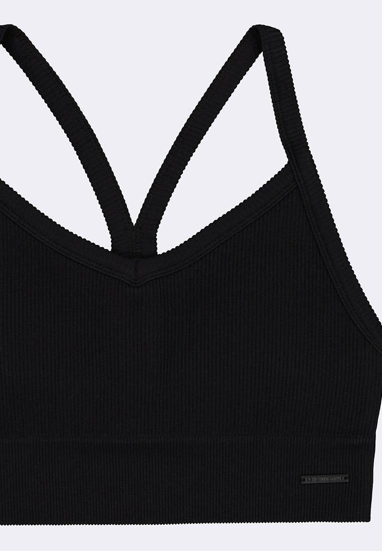 Women's Active Quick Dry Seamless Crossback Sports Bra Top