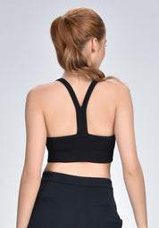 Women's Active Quick Dry Seamless Crossback Sports Bra Top