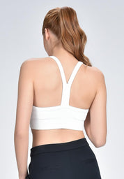 Women's Active Quick Dry Seamless Crossback Sports Bra Top