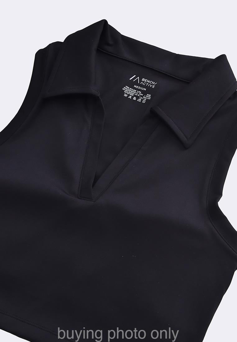 Women's Active Cropped Sando Tank Top