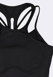Women's Quick-Dry Criss Cross Sports Bra