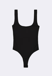 Women's Scoopneck Sleeveless Double Lined High Stretch Bodysuit