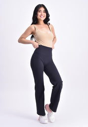 Women's Scoopneck Sleeveless Double Lined High Stretch Bodysuit