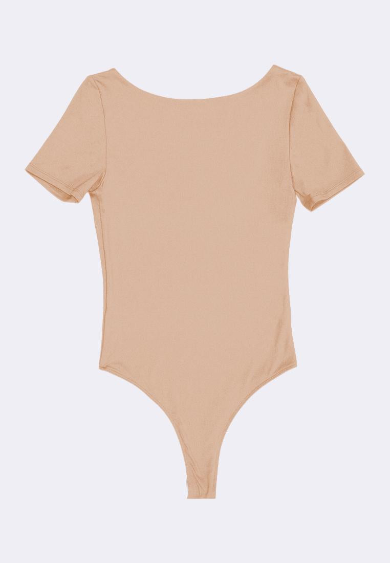 Women's Scoop Neck Short Sleeve Bodysuit
