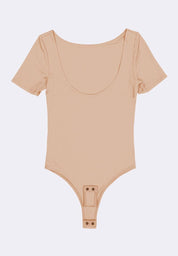 Women's Scoop Neck Short Sleeve Bodysuit