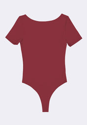 Women's Scoop Neck Short Sleeve Bodysuit