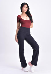 Women's Scoop Neck Short Sleeve Bodysuit