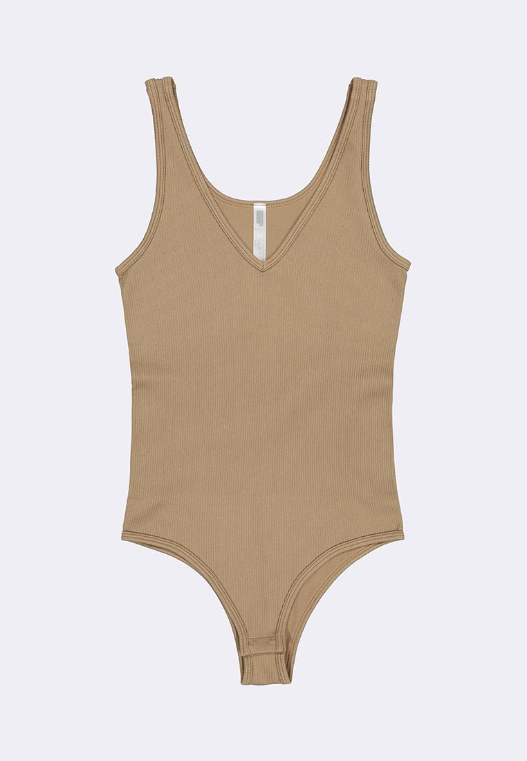 Women's Seamless V-Neck Shapewear Bodysuit