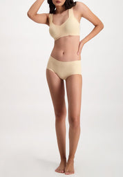 Women's Seamless Mid Rise Hipster Panty