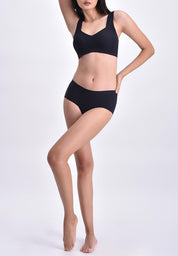 Women's Seamless Mid Rise Hipster Panty