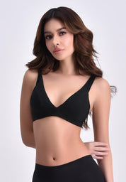 Women's V-Neck Thick Strap Bralette