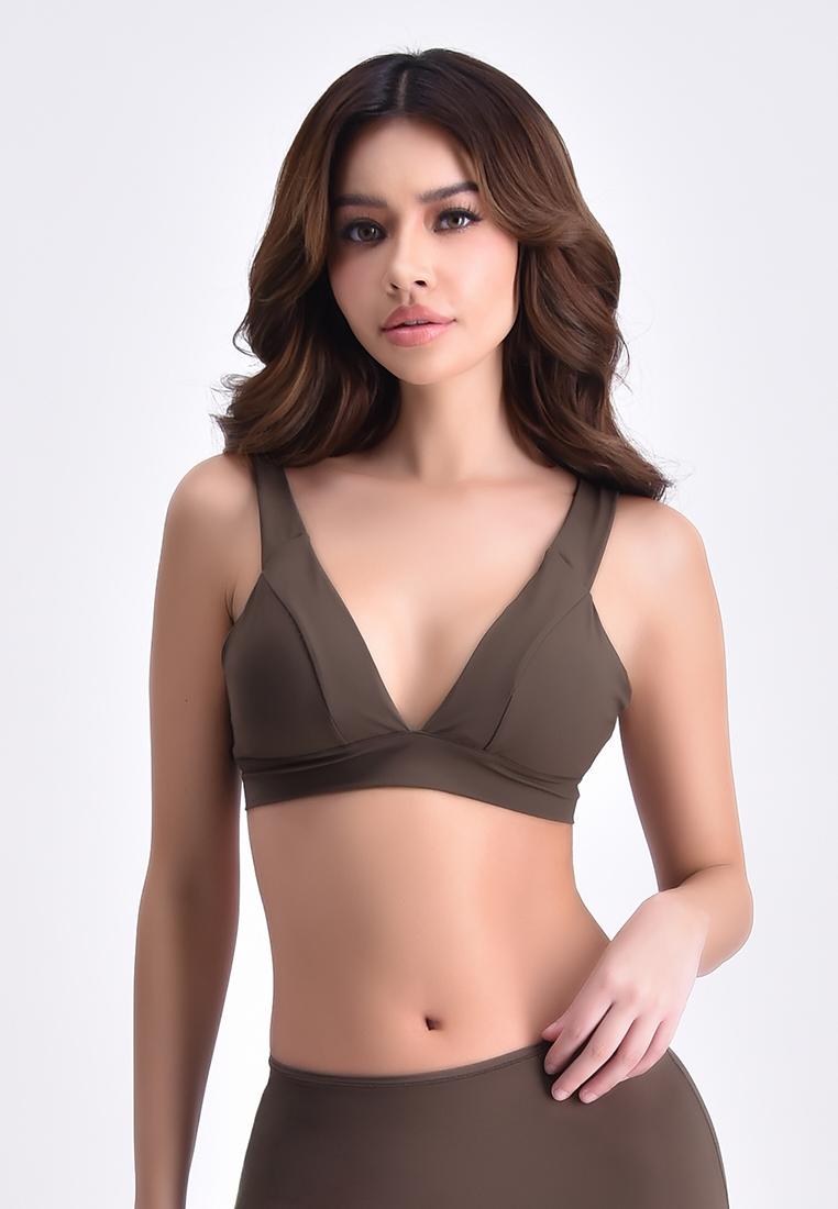 Women's V-Neck Thick Strap Bralette