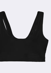 Women's Cotton Stretch Scoop Neck Bralette